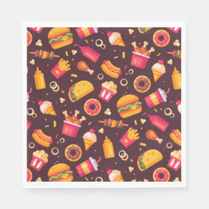 Fast Food Paper Napkin Servet
