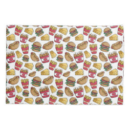 Fast Food Pattern kussenslopen
