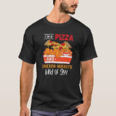 Fast Food Pizza Chicken Nuggets Foodie Chicken Nug T-shirt (Voorkant)