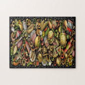 Fast Food Puzzle Legpuzzel (Horizontaal)