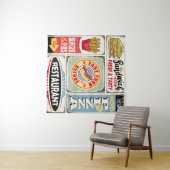 Fast food restaurants and diners retro signs colle wandkleed (In Situ (horizontaal))