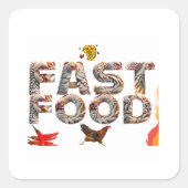Fast Food Runner Stickers – Kip Escape Edities (Voorkant)