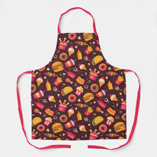 Fast Food Schort (Voorkant)