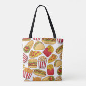 Fast Food Tote Bag (Achterkant)