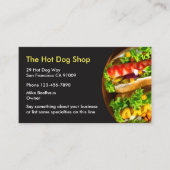 Fast Food-visitekaartjes Visitekaartje (Voorkant)