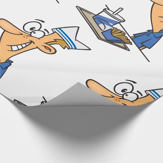 Fast Food Worker Cadeaupapier