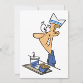 Fast Food Worker Kaart (Voorkant)