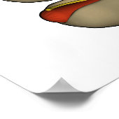 Fast Food Worker Poster (Hoek)