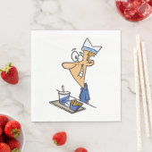 Fast Food Worker Servet (Insitu)