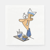 Fast Food Worker Servet (Voorkant)