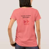 Fast Forward Faculty Mentors JSU T-Shirt (Achterkant)