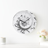 Fast Forward Time Spiral Clock Grote Klok (Huis)