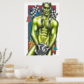 Fast Frankie Poster (Keuken)