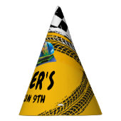 Fast & Fun Race Auto Verjaardagsfeest Feesthoedjes (Rechts)