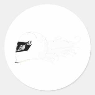 Fast Girls-reeks Ronde Sticker