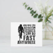 Fast Gravel Bike Briefkaart (Staand voorkant)