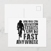 Fast Gravel Bike Briefkaart (Voorkant / Achterkant)