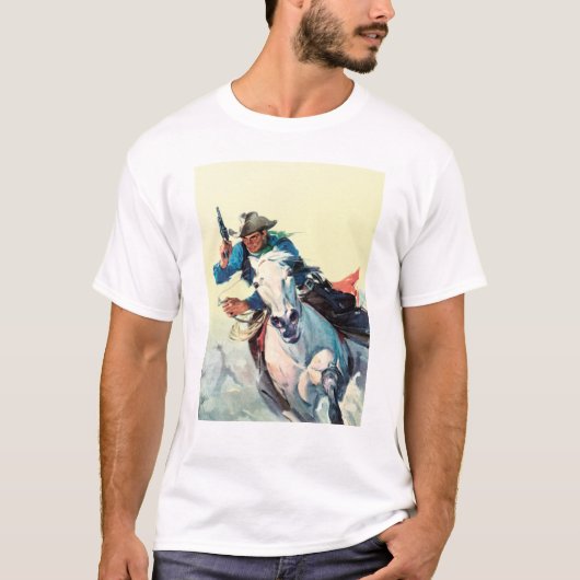 Fast Horse Cowboy T-shirt (Voorkant)