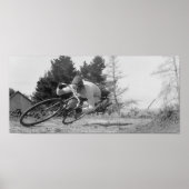 fast old bike. poster (Voorkant)