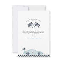 Fast One bedankkaart