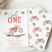 Fast ONE Birthday-uitnodiging | 1e verjaardag Kaart