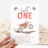 Fast ONE Birthday-uitnodiging | 1e verjaardag Kaart