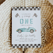 Fast One Birthday-uitnodiging | Uitnodiging tot ra