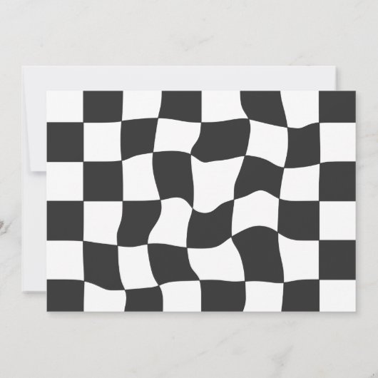 Fast One Blue Race Car Boy 1e Verjaardagsfeestje Kaart (Achterkant)