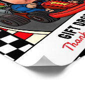 Fast ONE Custom Photo & Thank You | Gift Drop-Off Poster (Hoek)