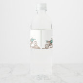 Fast ONE Dirt Bike Water Bottle Labels Waterfles Etiket (Achterkant)