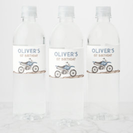 Fast ONE Dirt Bike Water Bottle Labels Waterfles Etiket