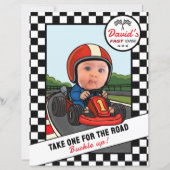 Fast ONE Favor Sign - Take One & Buckle Up! (Voorkant)