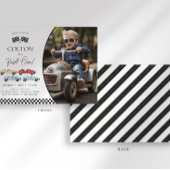 Fast One First Birthday-uitnodiging Kaart