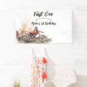 Fast One Little Racer First Birthday Spandoek (Insitu)