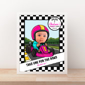 Fast ONE Pink Favoriete Sign - Take One & Buckle U