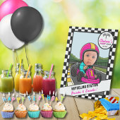 Fast ONE Pink Refueling Station Drinks and Snacks Reclamebord Met Voetstuk