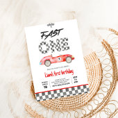 Fast ONE  Race Car 1e verjaardag Kaart