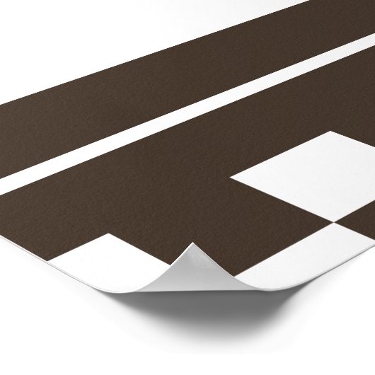 Fast One Race Car Boy 1st Birthday Party Poster (Hoek)