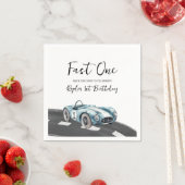 Fast One Race Car First Birthday Servet (Insitu)
