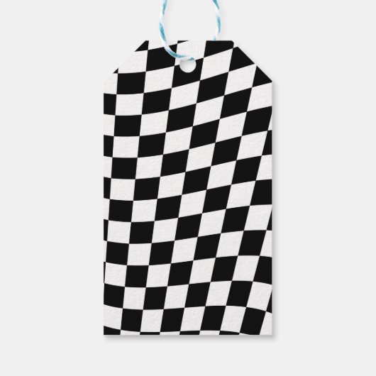 Fast One Race Car Party Verjaardag Dank u Label Cadeaulabel (Achterkant)