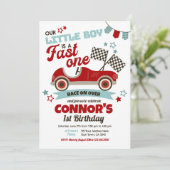 Fast One, Racing 1e Verjaardag Kaart (Staand voorkant)