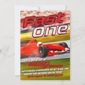 Fast One Racing 1e Verjaardag Kaart (Voorkant)
