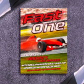 Fast One Racing 1e Verjaardag Kaart