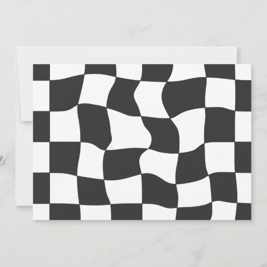 Fast One Red Race Car Boy 1e Verjaardagsfeestfoto Kaart (Achterkant)