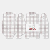 Fast One Red Race Car Boy 1st Birthday Bedankdoosjes (Ongevouwen)