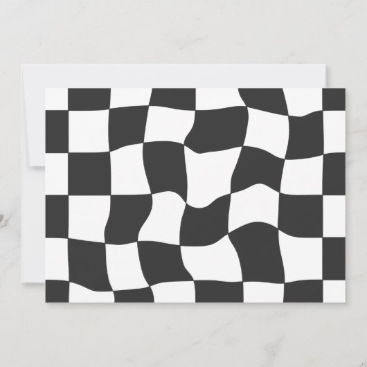 Fast One Red Race Car Boy 1st Birthday Party Kaart (Achterkant)