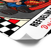 Fast ONE Refueling Station - Drinks and Snacks Poster (Hoek)