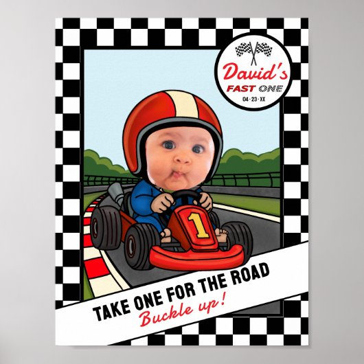 Fast ONE - Take One & Buckle Up! voorkeurssignaal Poster (Voorkant)