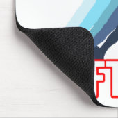 Fast Pitch Softball Silhouette Muismat (Hoek)