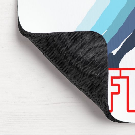 Fast Pitch Softball Silhouette Muismat (Hoek)